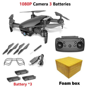 M69G FPV RC Drone 4K Camera Optical Flow Selfie Dron Foldable Wifi Quadcopter Helicopter