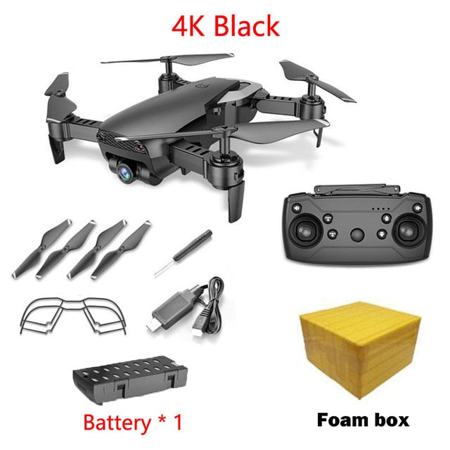 M69G FPV RC Drone 4K Camera Optical Flow Selfie Dron Foldable Wifi Quadcopter Helicopter