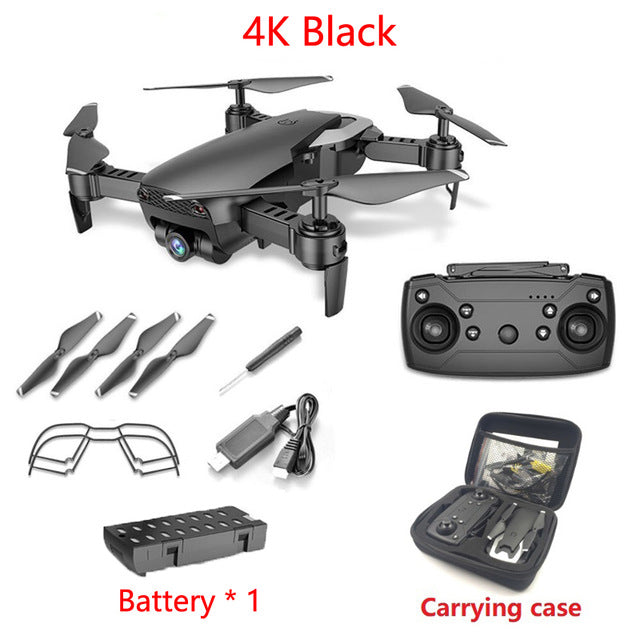 M69G FPV RC Drone 4K Camera Optical Flow Selfie Dron Foldable Wifi Quadcopter Helicopter