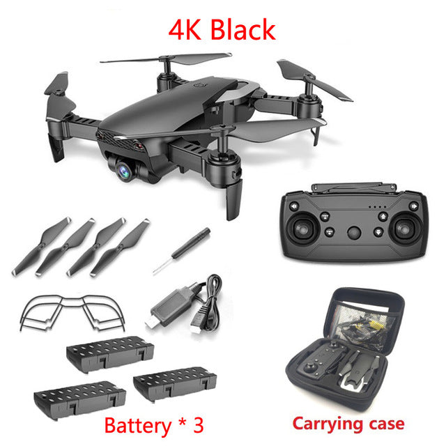 M69G FPV RC Drone 4K Camera Optical Flow Selfie Dron Foldable Wifi Quadcopter Helicopter